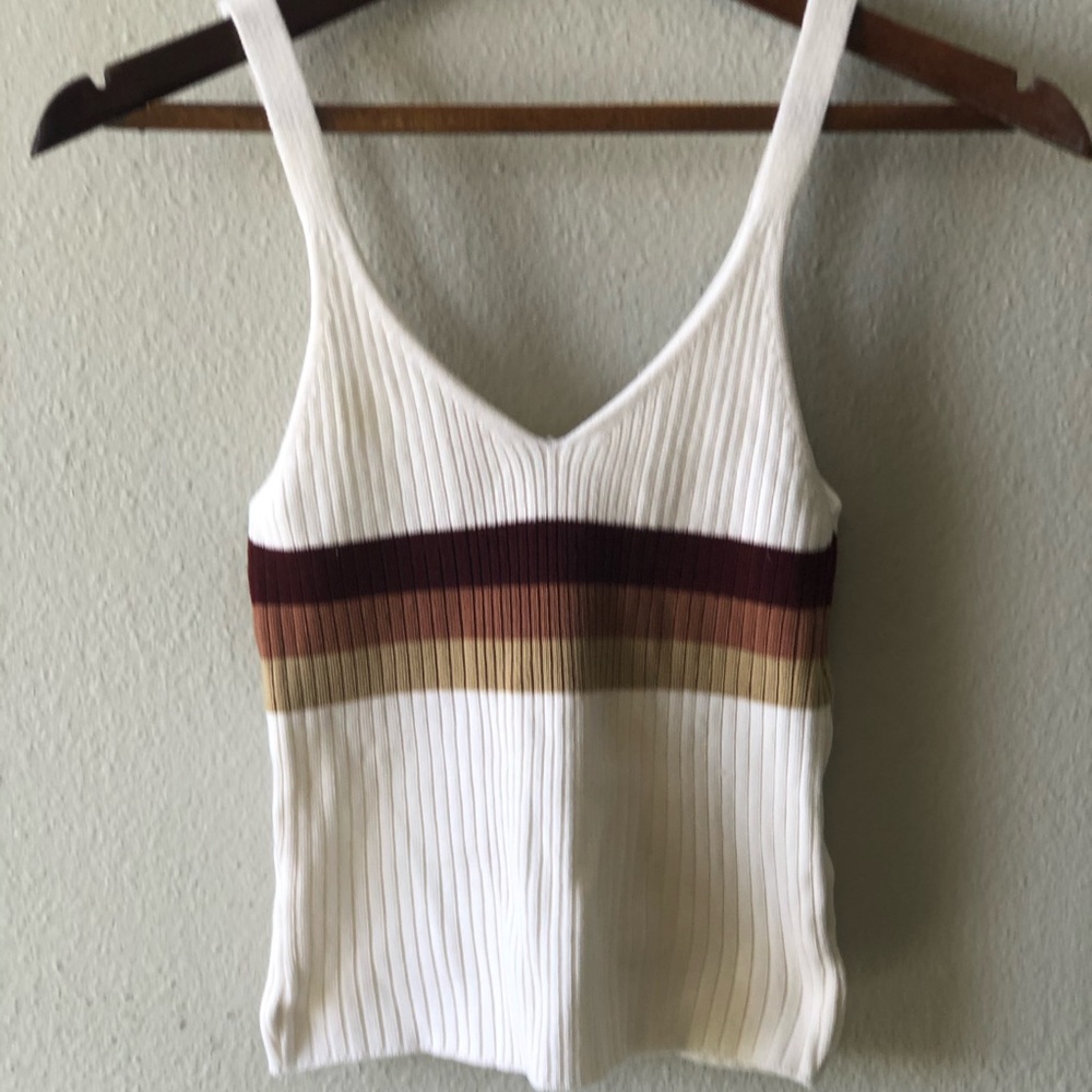 Striped tank top